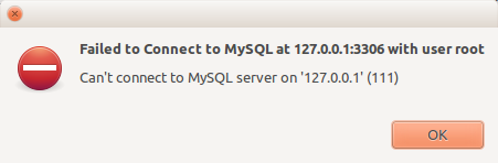 رفع خطای 2003 (HY000): Can’t connect to MySQL server on ‘127.0.0.1’ (111)