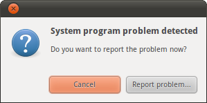 رفع خطای System Program Problem Detected در اوبونتو