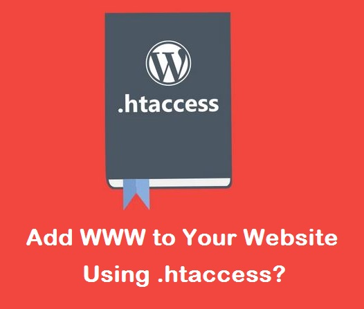 افزودن WWW به وب سایت با استفاده از .htaccess