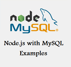 کار با MySQL به همراه Node.js